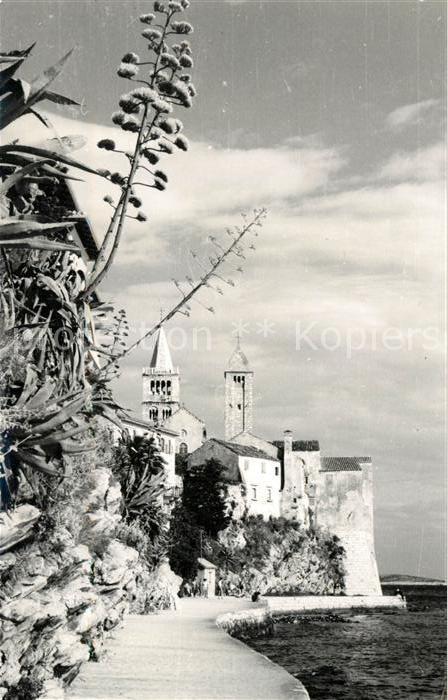Rab Croatia Küstenstrasse Kirche