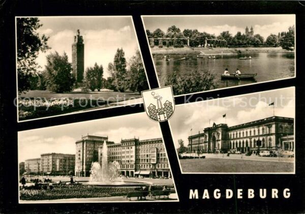 Magdeburg Aussichtsturm Kulturpark Rotehorn Rudol