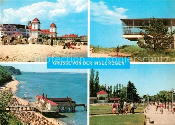 Insel Ruegen Binz Baabe Sellin Göhren