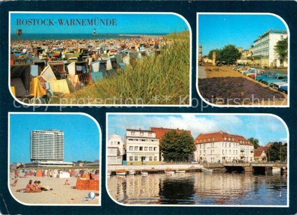 Rostock-Warnemuende Strand Strandhotel Hotel Neptun HOG Bro