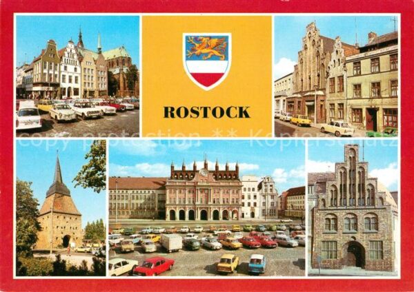 Rostock Ernst Thälmann Platz Giebelhäuser Marie
