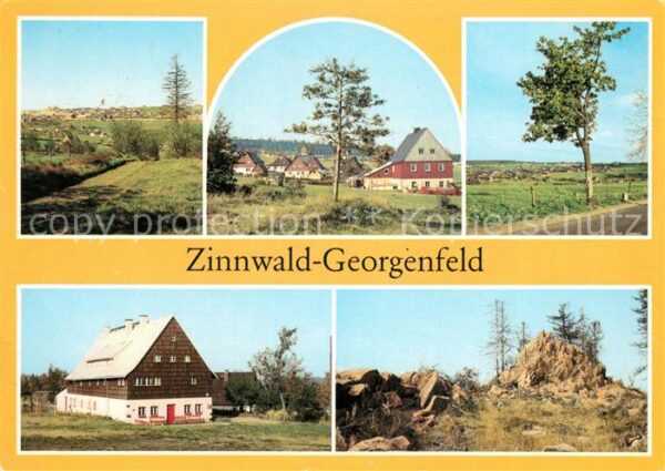 Zinnwald-Georgenfeld Teilansichten Jugendherberge Hugo Klüge