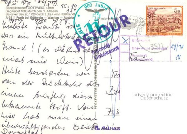 Furth Goettweig Benediktinerstift Göttweig Fliegeraufna – Bild 2
