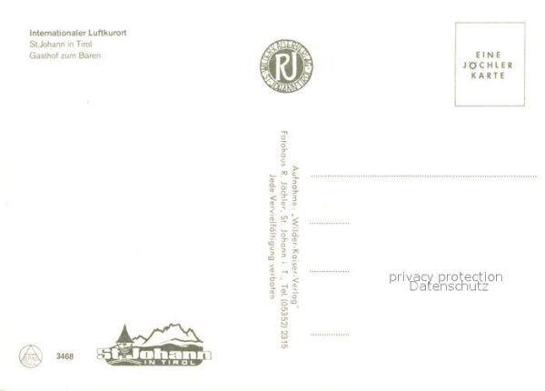 St Johann Tirol Gasthaus zum Bären – Bild 2