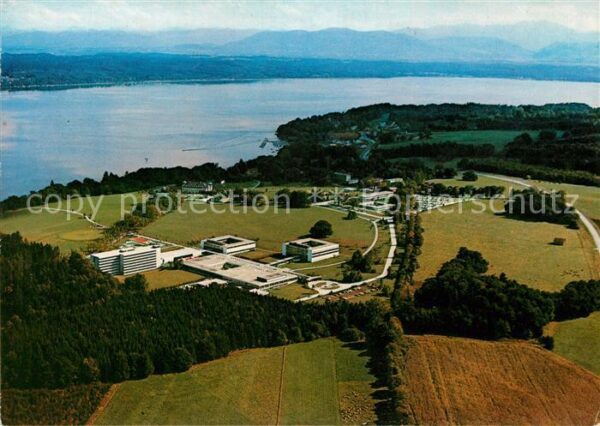 Bernried Starnberger See Klinik Höhenried Fliegeraufnahme