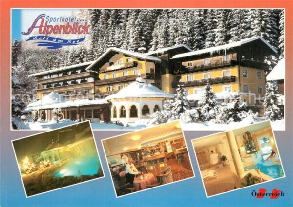 Zell See Sporthotel Alpenblick Gastraum Wellness