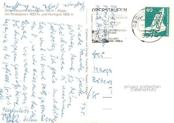 Oberstaufen mit Rindalphorn und Hochgrat – Bild 2