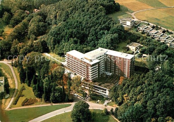 Bad Wildungen Kurbad Sanatorium Fliegeraufnahme