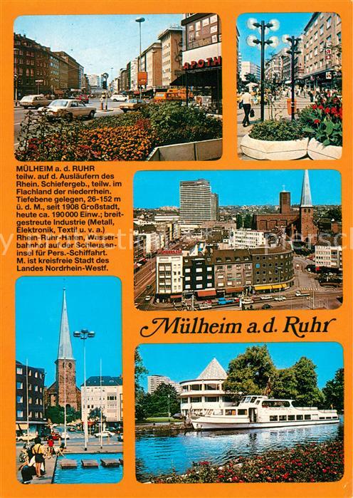 Muelheim Ruhr Orts und Teilansichten