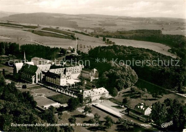 Marienstatt Westerwald Zisterzienser Abtei Marienstatt Flieger