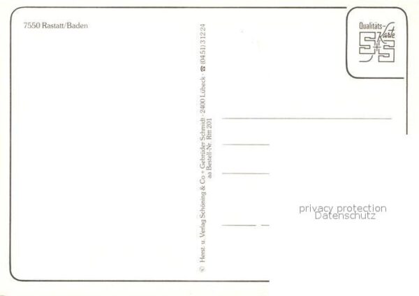Rastatt Rathaus Barockschloss Pagodenburg Markt – Bild 2