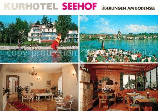 Ueberlingen Bodensee Kurhotel Seehof Kneipp Sanatorium Ausfl