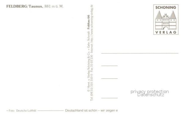 Feldberg Taunus Feldberghaus Sendetürme Fliegeraufnahme – Bild 2