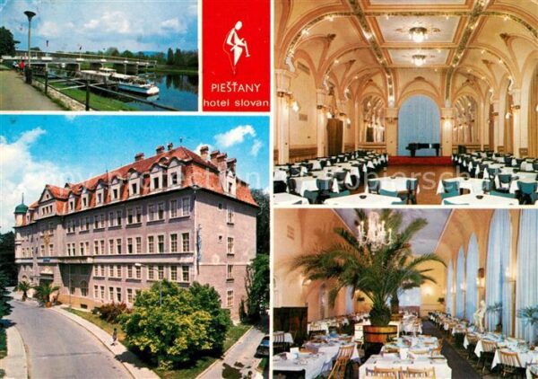Piestany Hotel Slovan Restaurant Uferpromenade a