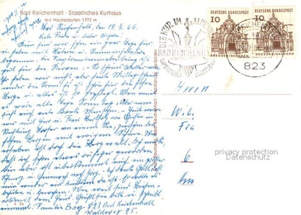 Bad Reichenhall Staatliches Kurhaus mit Hochstaufen Chi – Bild 2