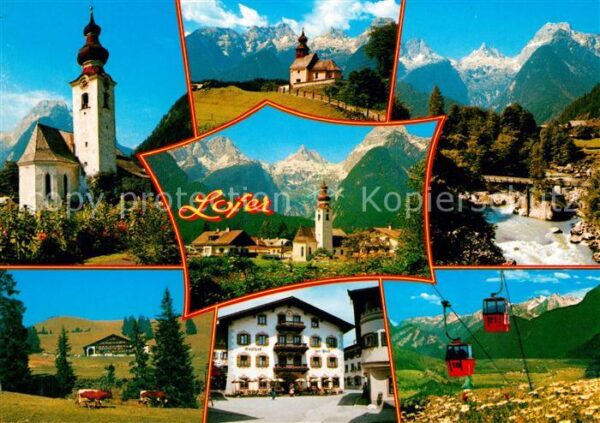 Lofer Au Kirchlein Teufelssteg Loferer Steinb