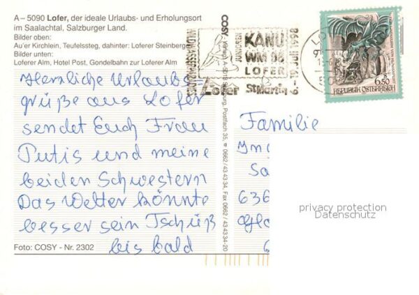 Lofer Au Kirchlein Teufelssteg Loferer Steinb – Bild 2