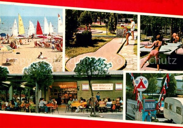Cavallino Venezia Camping Lido Strand Minigolf Tischtenni