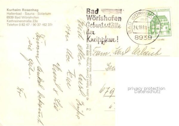 Bad Woerishofen Kurheim Rosenhag Garten – Bild 2