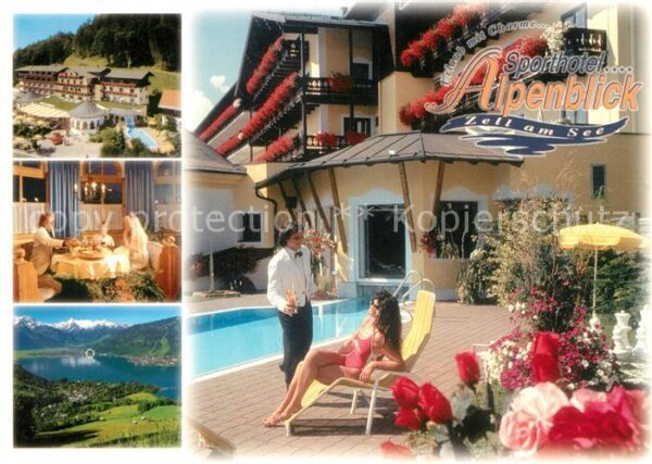 Zell See Sporthotel Alpenblick Swimming Pool Lan