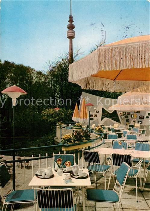 Dortmund Park Cafe Terrasse Aussichtsturm Fernme