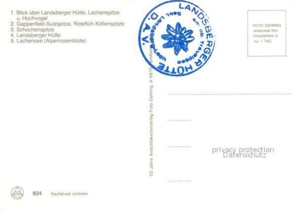 Landsbergerhuette Wanderparadies Alpen Lachensee Bergwelt – Bild 2
