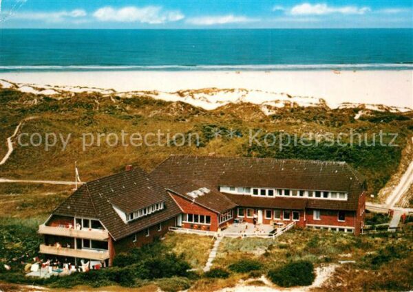 Spiekeroog Nordseeheilbad Strand Haus Wolfgang Fli