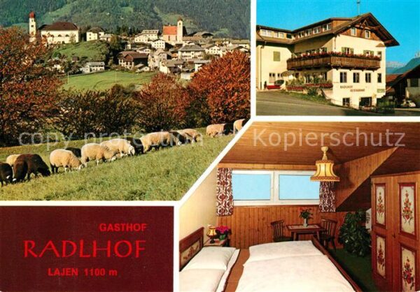Lajen Groednertal Suedtirol Gasthof Restaurant Radlhof Zimmer