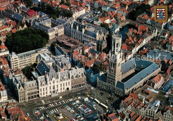 Brugge Fliegeraufnahme