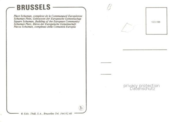 Brussels Place Schuman complexe de la Communaute – Bild 2
