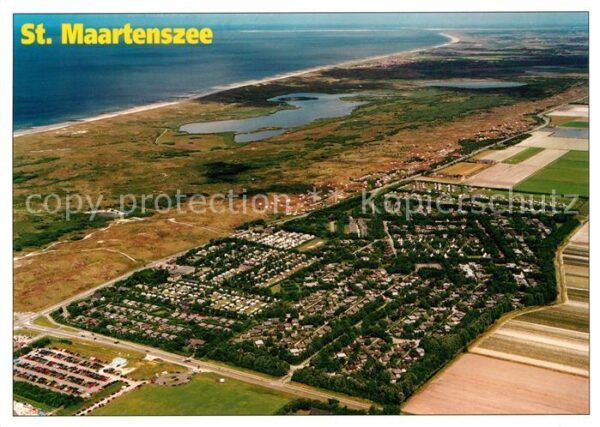 St Maartenszee Fliegeraufnahme