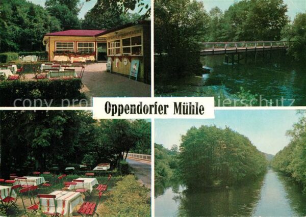 Oppendorf Kiel Oppendorfer Mühle Gartenwirtschaft Brüc