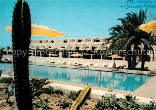 Jerba Calypso Beach Hotel La piscine