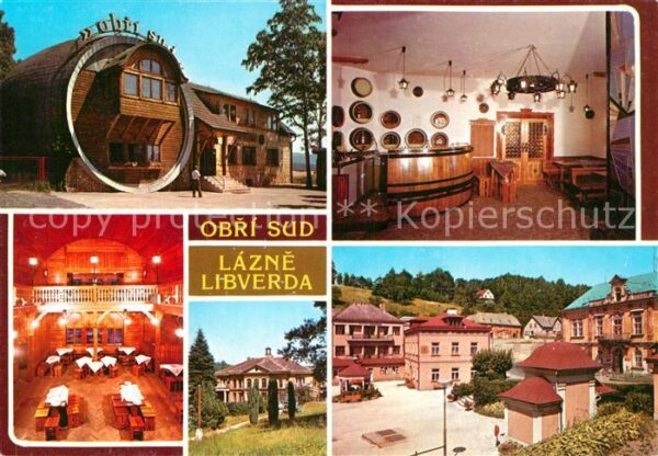 Lazne Libverda Obri Sud Restaurant im Fass Bar