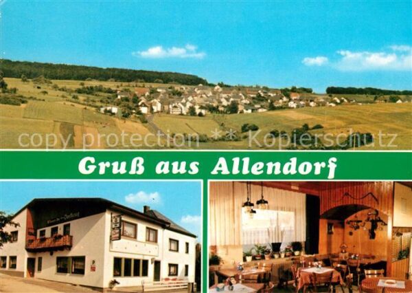 Allendorf Bad Sooden Panorama Landgasthaus Zum Dorfkrug