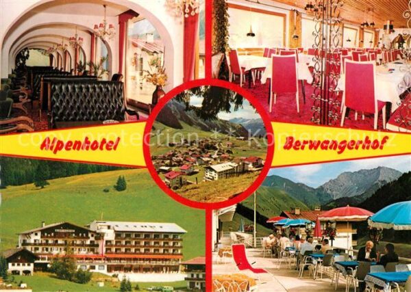 Berwang Tirol Alpenhotel Berwangerhof Gastraum Speise