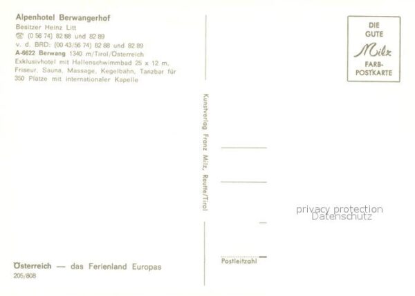Berwang Tirol Alpenhotel Berwangerhof Gastraum Speise – Bild 2