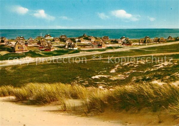 Insel Sylt Sonnenland Dünen Friesenhäuser