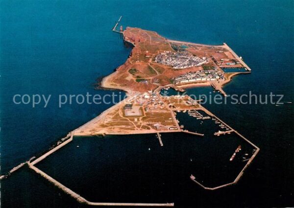 Insel Helgoland Luftaufnahme von Süden aus etwa 1000 m