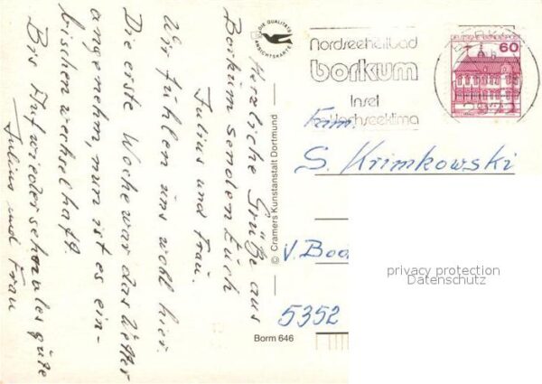 Borkum Wal Kinnladen Zaun Kurpromenade Musikpa – Bild 2