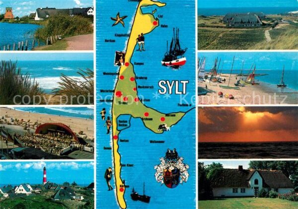 Insel Sylt Impressionen der Insel Strand Dünen Leu