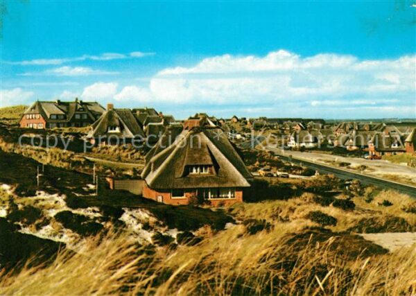 Rantum Sylt Dünen Friesenhäuser Nordseebad