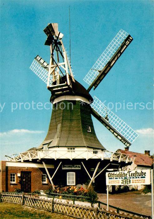 Norderney Nordseebad Windmühle Ostfriesische Teestube