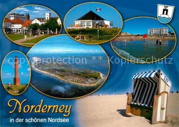 Norderney Nordseebad Teilansichten Gaststätte Hotel Strand L