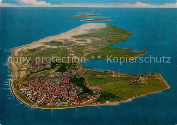 Norderney Nordseebad Nordseeinsel Luftbild aus 1000 m Flughö
