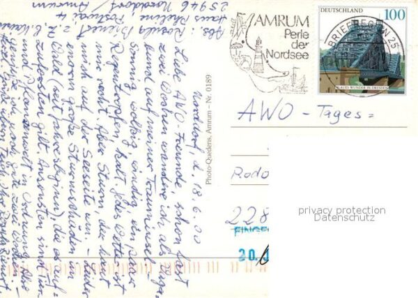 Amrum Kirche Windmühle Dünen Leuchtturm Gesch – Bild 2