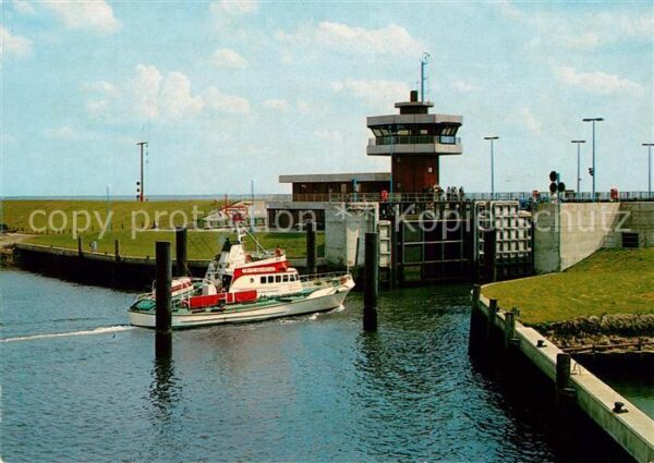 Buesum Nordseebad Neue Schleuse