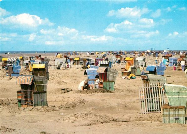 Buesum Nordseebad Sandstrand