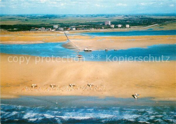 St Peter-Ording Nordseeheilbad Schwefelbad Fliegeraufna