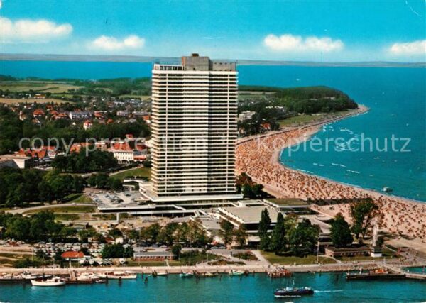 Travemuende Ostseebad Hotel Hafeneinfahrt Strand Fliegeraufna